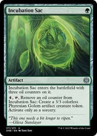 Incubation Sac - Phyrexia: All Will Be One - Magic: The Gathering card