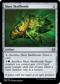 Maze Skullbomb - Phyrexia: All Will Be One - Magic: The Gathering card