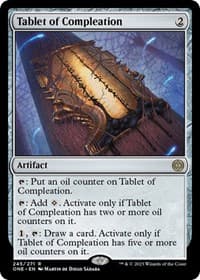 Tablet of Compleation - Phyrexia: All Will Be One - Magic: The Gathering card