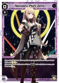 Nanashi, Part Zero - Welcome Back Diva -Lostorage- - WIXOSS card