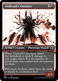 Urabrask's Anointer (Showcase) - Phyrexia: All Will Be One - Magic: The Gathering card