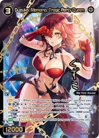 Guzuko//Memoria, Tragic Party Queen (SRP) - Welcome Back Diva -Lostorage- - WIXOSS card
