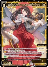 Yukime//Memoria, Blessed Warlord - Welcome Back Diva -Lostorage- - WIXOSS card