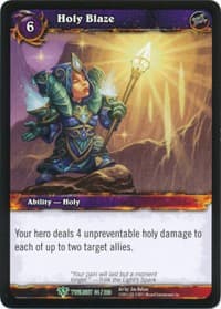 Holy Blaze - Twilight of the Dragons - WoW card