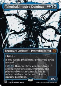 Tekuthal, Inquiry Dominus (Showcase) - Phyrexia: All Will Be One - Magic: The Gathering card