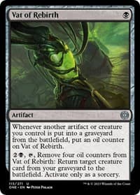 Vat of Rebirth - Phyrexia: All Will Be One - Magic: The Gathering card