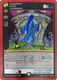 Death (Amazon Music) - Hiroquest 2.0 - MetaZoo card