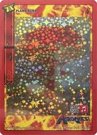 Flame Aura (Apple Music) - Hiroquest 2.0 - MetaZoo card