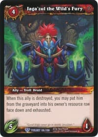 Jaga'zul the Wild's Fury - Twilight of the Dragons - WoW card