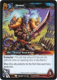 Javeer - Twilight of the Dragons - WoW card