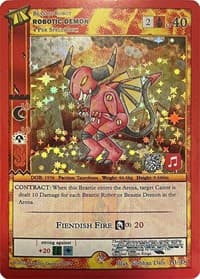 Robotic Demon (Apple Music) - Hiroquest 2.0 - MetaZoo card