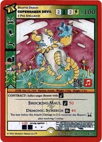 Copenhagen Devil (Apple Music) - Hiroquest 2.0 - MetaZoo card