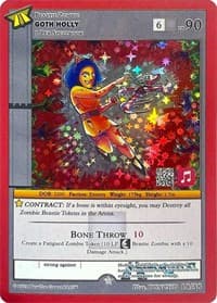 Goth Holly (Apple Music) - Hiroquest 2.0 - MetaZoo card