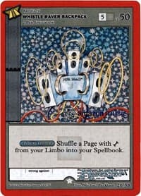 Whistle Raver Backpack (Amazon Music) - Hiroquest 2.0 - MetaZoo card