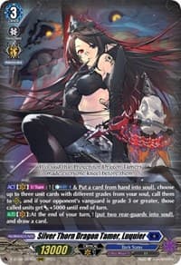 Silver Thorn Dragon Tamer, Luquier - D-BT08: Minerva Rising - Cardfight Vanguard card
