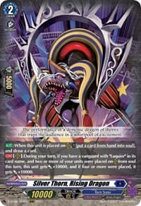 Silver Thorn, Rising Dragon - D-BT08: Minerva Rising - Cardfight Vanguard card