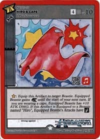 Hiro's Cape (Apple Music) - Hiroquest 2.0 - MetaZoo card
