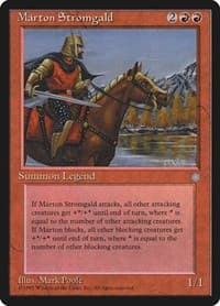 Marton Stromgald - Ice Age - Magic: The Gathering card