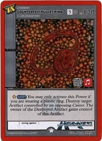 Counterfeit Pullet Ring (Apple Music) - Hiroquest 2.0 - MetaZoo card