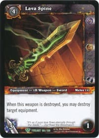 Lava Spine - Twilight of the Dragons - WoW card