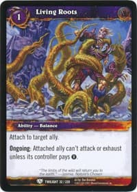 Living Roots - Twilight of the Dragons - WoW card