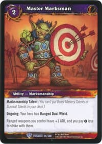 Master Marksman - Twilight of the Dragons - WoW card