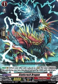 Staticrack Dragon - D-BT08: Minerva Rising - Cardfight Vanguard card