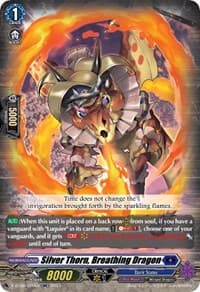 Silver Thorn, Breathing Dragon - D-BT08: Minerva Rising - Cardfight Vanguard card