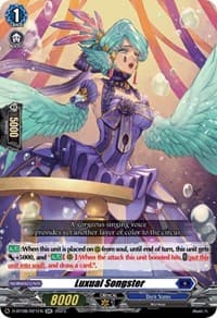 Luxual Songster - D-BT08: Minerva Rising - Cardfight Vanguard card