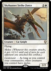 Skyhunter Strike Force - Commander: Phyrexia: All Will Be One - Magic: The Gathering card