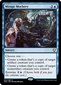 Mirage Mockery - Commander: Phyrexia: All Will Be One - Magic: The Gathering card