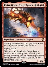 Chiss-Goria, Forge Tyrant - Commander: Phyrexia: All Will Be One - Magic: The Gathering card