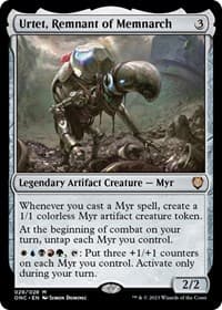 Urtet, Remnant of Memnarch - Commander: Phyrexia: All Will Be One - Magic: The Gathering card