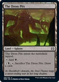 The Dross Pits - Phyrexia: All Will Be One - Magic: The Gathering card