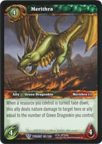 Merithra - Twilight of the Dragons - WoW card
