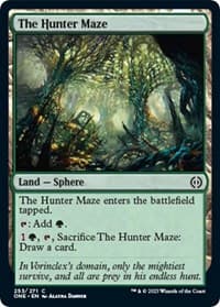 The Hunter Maze - Phyrexia: All Will Be One - Magic: The Gathering card