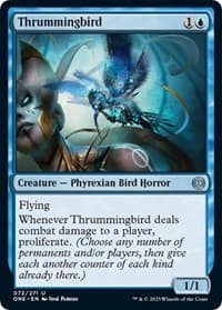 Thrummingbird - Phyrexia: All Will Be One - Magic: The Gathering card