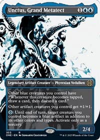 Unctus, Grand Metatect (Showcase) - Phyrexia: All Will Be One - Magic: The Gathering card