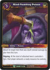 Mind-Numbing Poison - Twilight of the Dragons - WoW card
