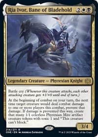 Ria Ivor, Bane of Bladehold - Phyrexia: All Will Be One - Magic: The Gathering card