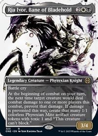 Ria Ivor, Bane of Bladehold (Showcase) - Phyrexia: All Will Be One - Magic: The Gathering card
