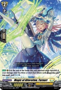 Magic of Alteration, Turnarr - D-BT08: Minerva Rising - Cardfight Vanguard card