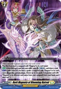 Dark Magenta of Blooming Hatred - D-BT08: Minerva Rising - Cardfight Vanguard card