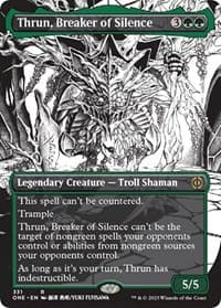 Thrun, Breaker of Silence (Borderless) - Phyrexia: All Will Be One - Magic: The Gathering card