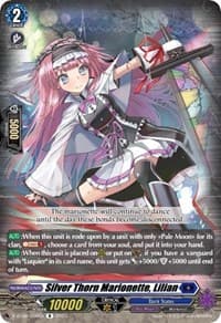 Silver Thorn Marionette, Lilian - D-BT08: Minerva Rising - Cardfight Vanguard card