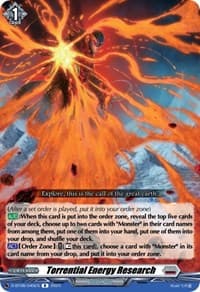Torrential Energy Research - D-BT08: Minerva Rising - Cardfight Vanguard card