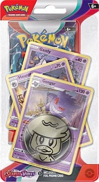 Scarlet & Violet Premium Checklane Blister [Gengar] - SV01: Scarlet & Violet Base Set - Pokemon card