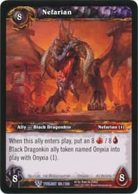 Nefarian - Twilight of the Dragons - WoW card
