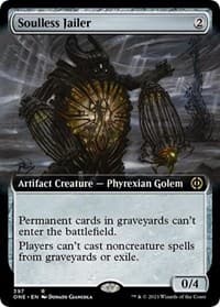 Soulless Jailer (Extended Art) - Phyrexia: All Will Be One - Magic: The Gathering card