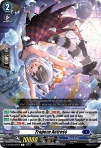 Trapeze Actress - D-BT08: Minerva Rising - Cardfight Vanguard card